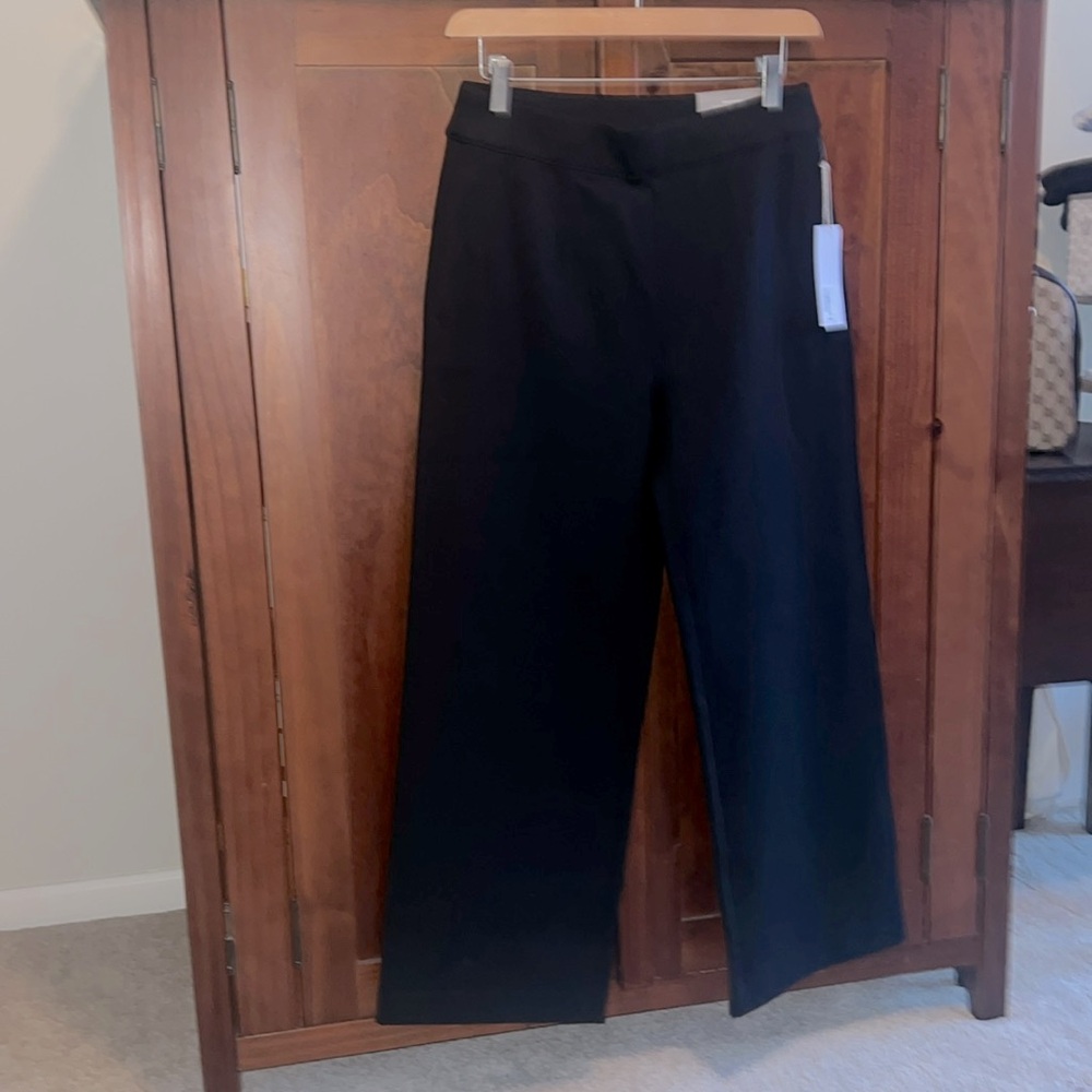 Soft Surroundings Pull On Wide Leg Pant